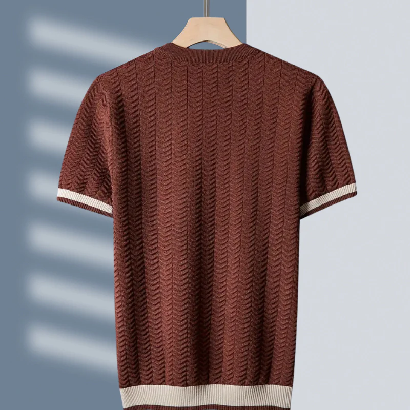 Álvaro® | Herringbone Knit Shirt - Image 4