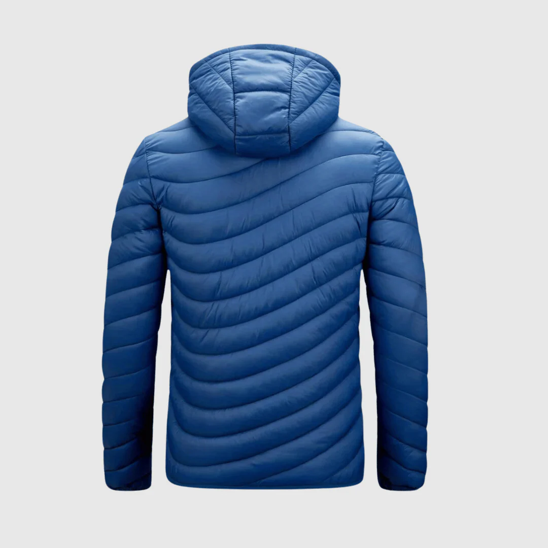 Alvaro | Uno Zipper Hooded Puffer Jacket - Image 6