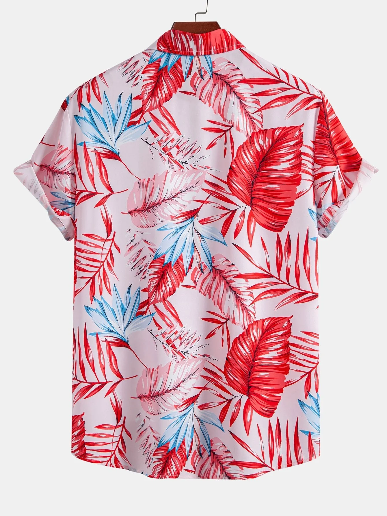 Alven® | Tropical Print Button Up Shirt - Image 2