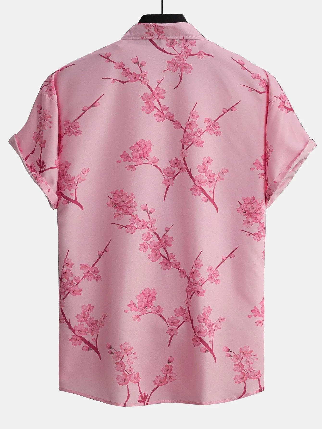 Alvert® | Cherry Blossoms Print Button Up Shirt - Image 2