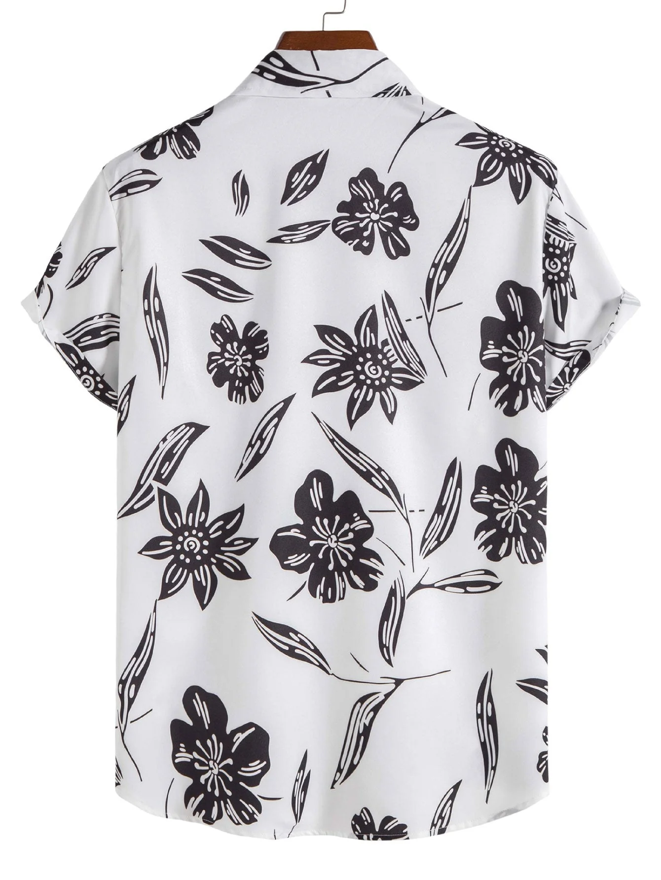 Alyosha® | Floral Print Button Up Shirt - Image 2