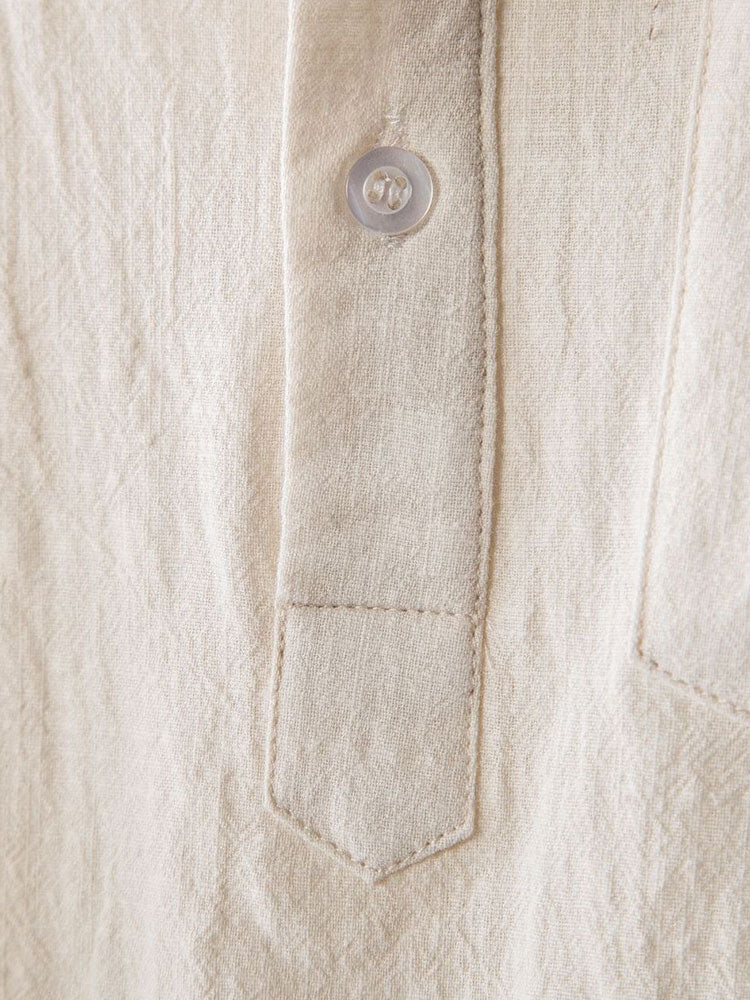Amaan® | Henry Collar Shirt With Pocket - Image 10