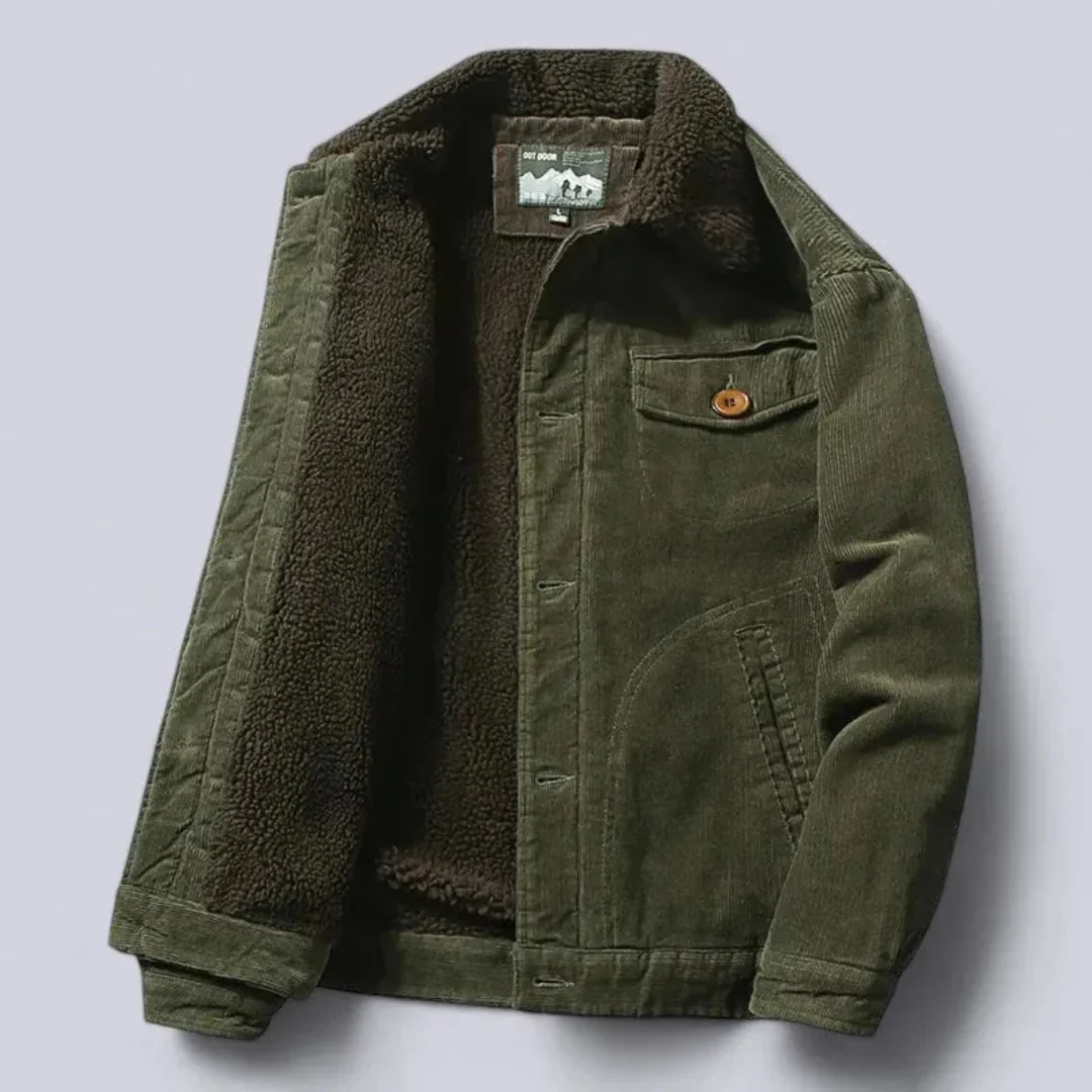 Amador | Oliver Corduroy Sherpa Jacket - Image 3