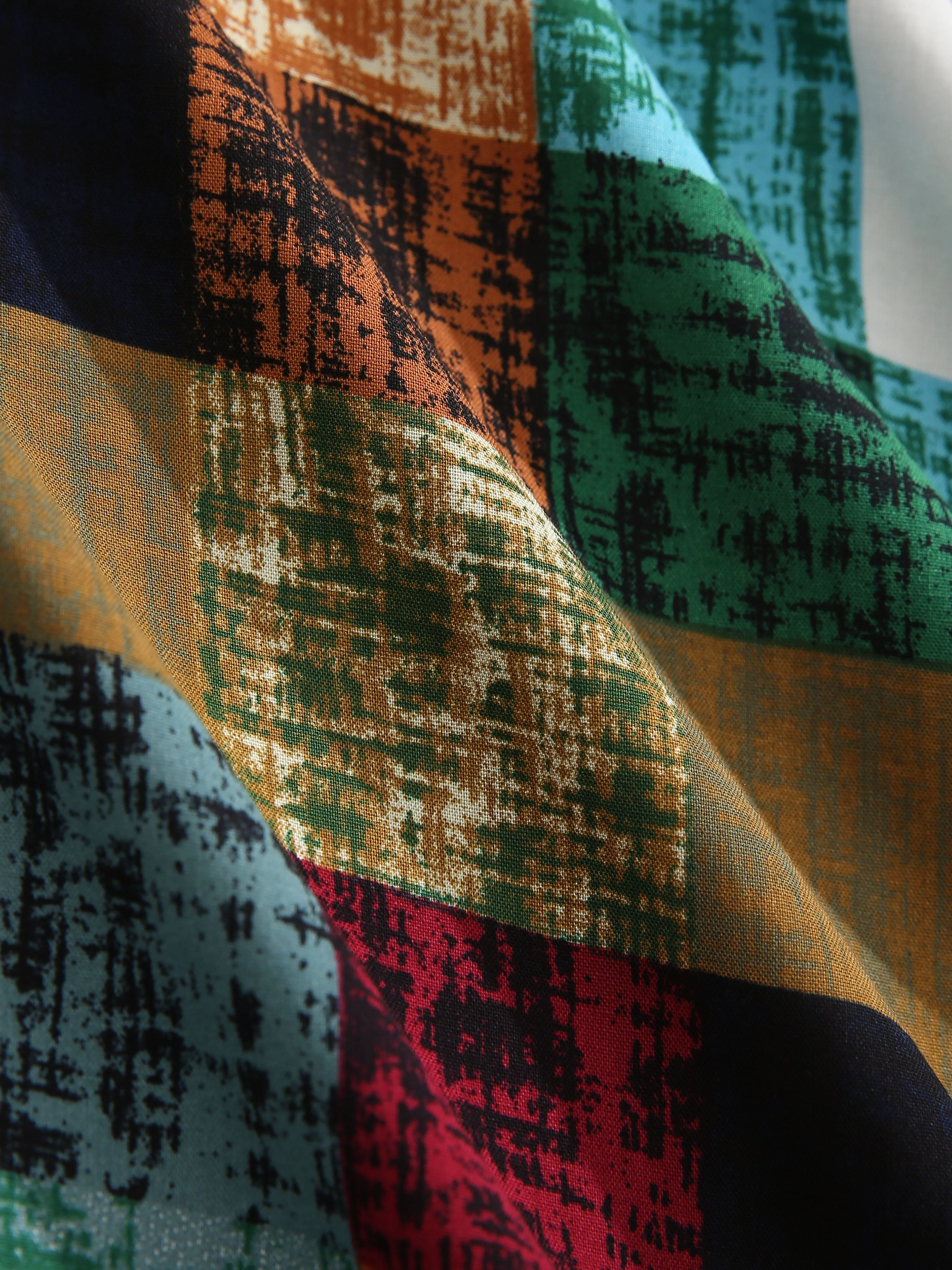 Amalek® | Multi Color Plaid Thin Shirts - Image 3