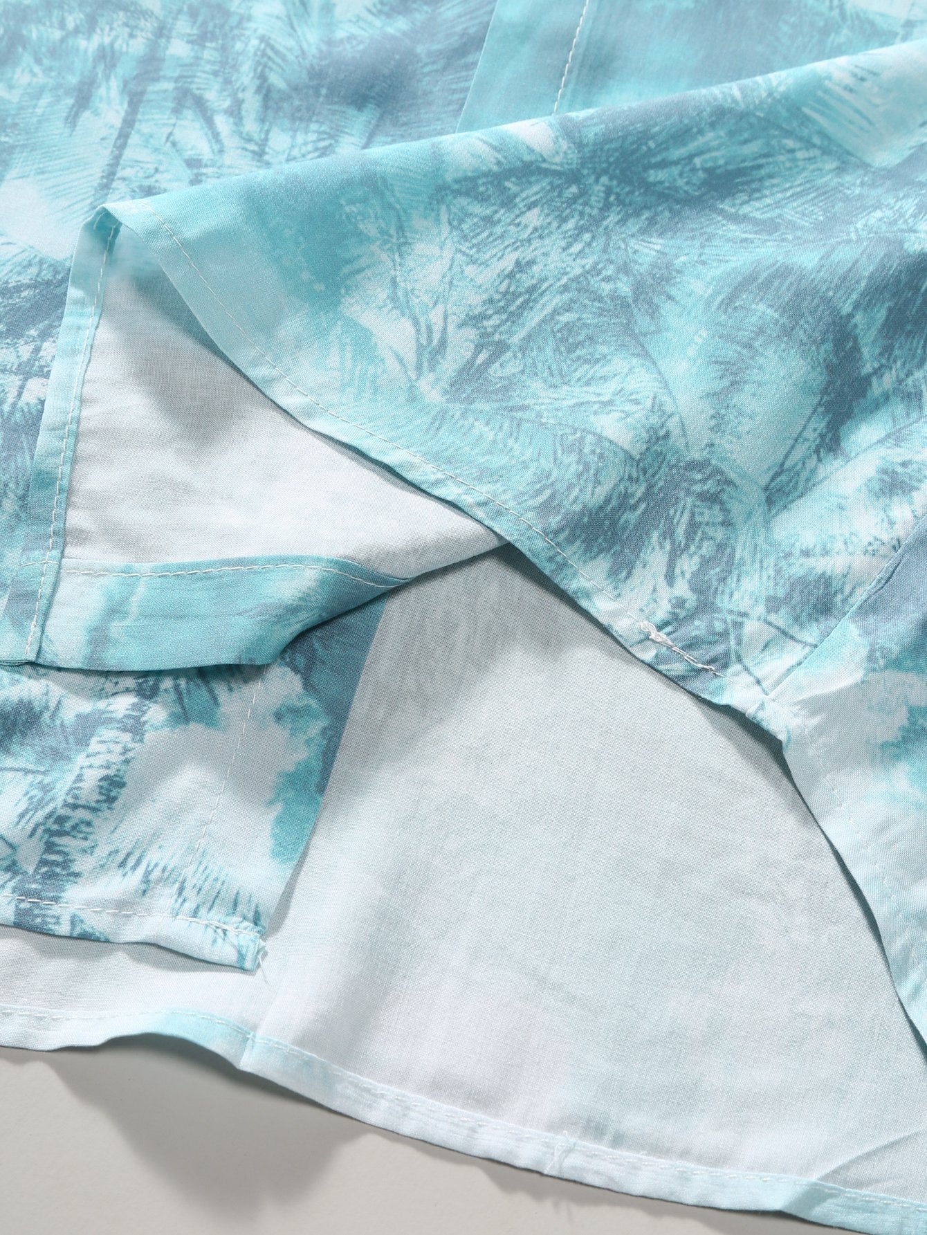Amand® | Ink Botanical Print Button Up Shirt - Image 6
