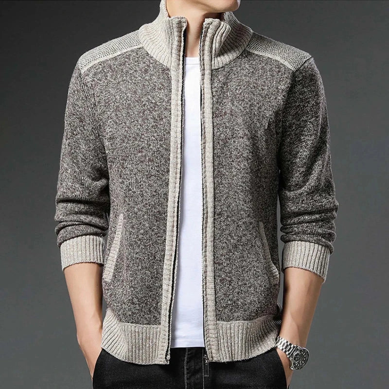 Amato® | BRIXTON ZIP UP SWEATER - Image 2