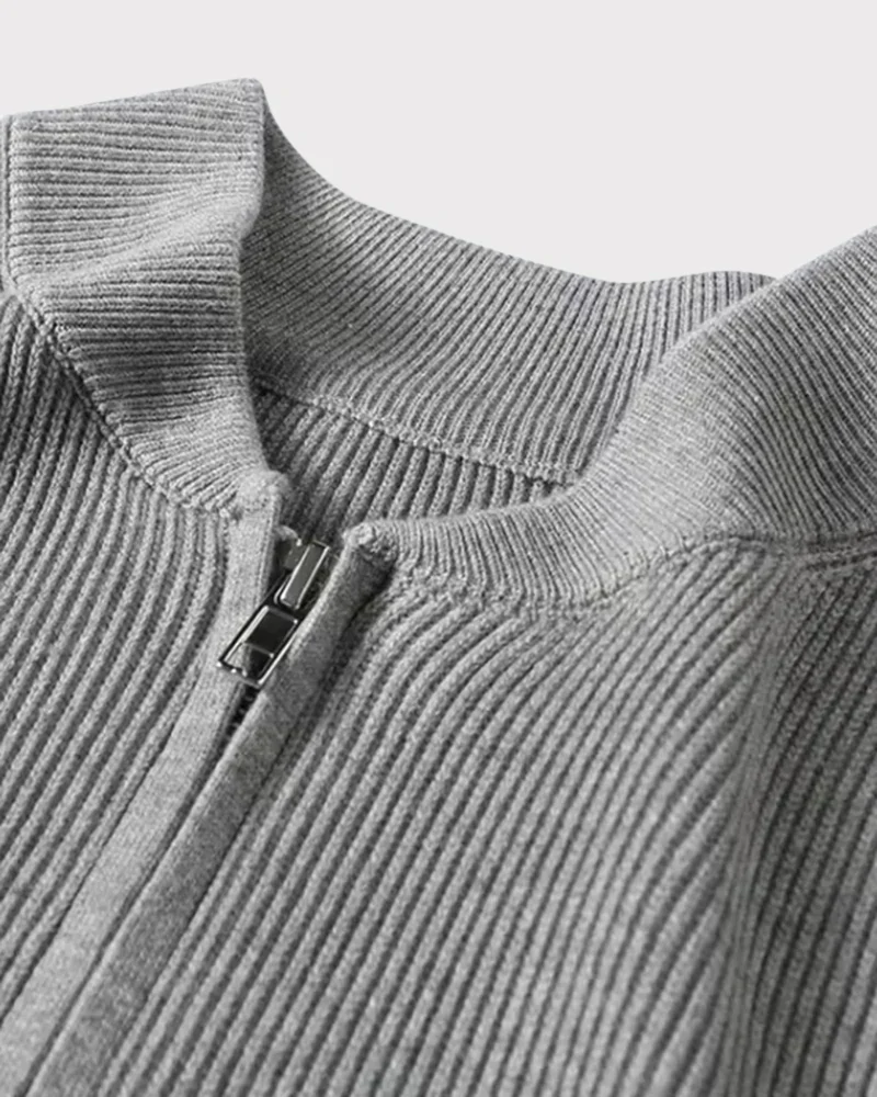 Amaury® | BRUSSELS ZIP-UP CARDIGAN - Image 2