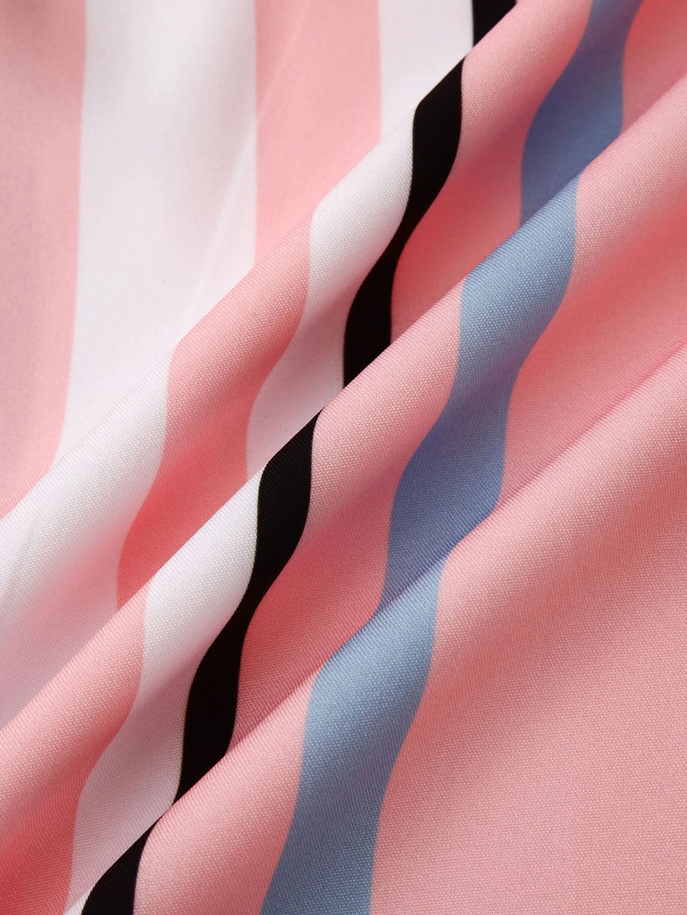 Ambrocio® | Stripe Print Button Up Shirt - Image 3