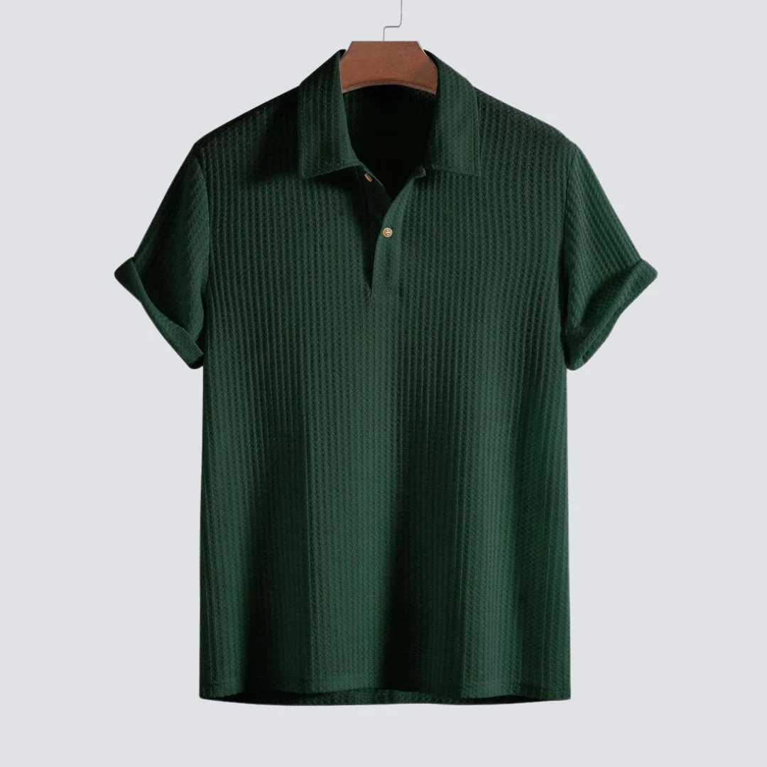 Ambrose® | Waffle Knit Polo - Image 6