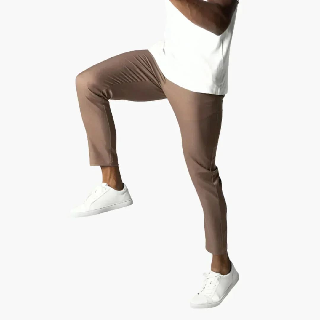 Ambrose | Elegant pants with elastic waist - Image 2