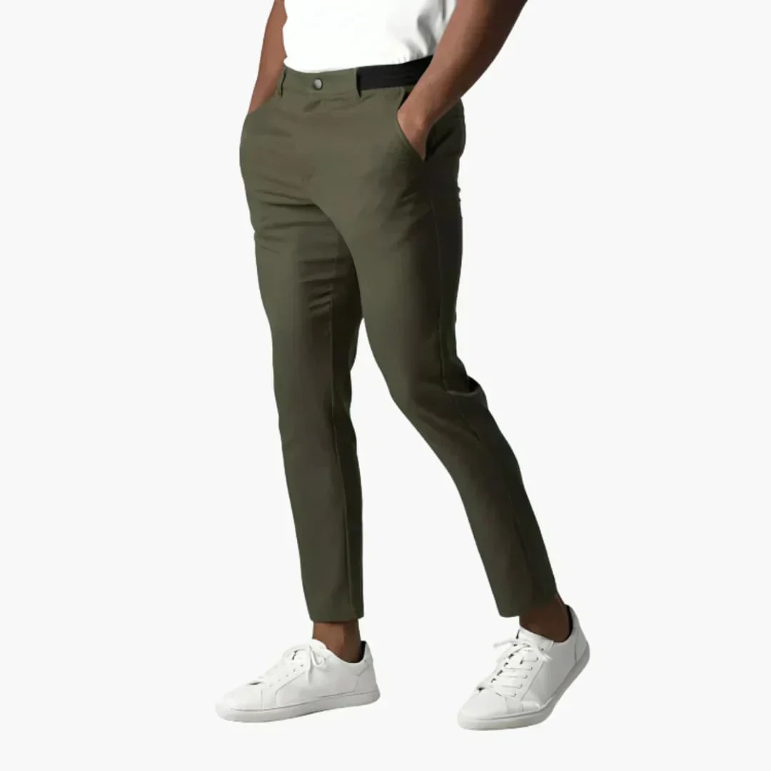 Ambrose | Elegant pants with elastic waist - Image 3