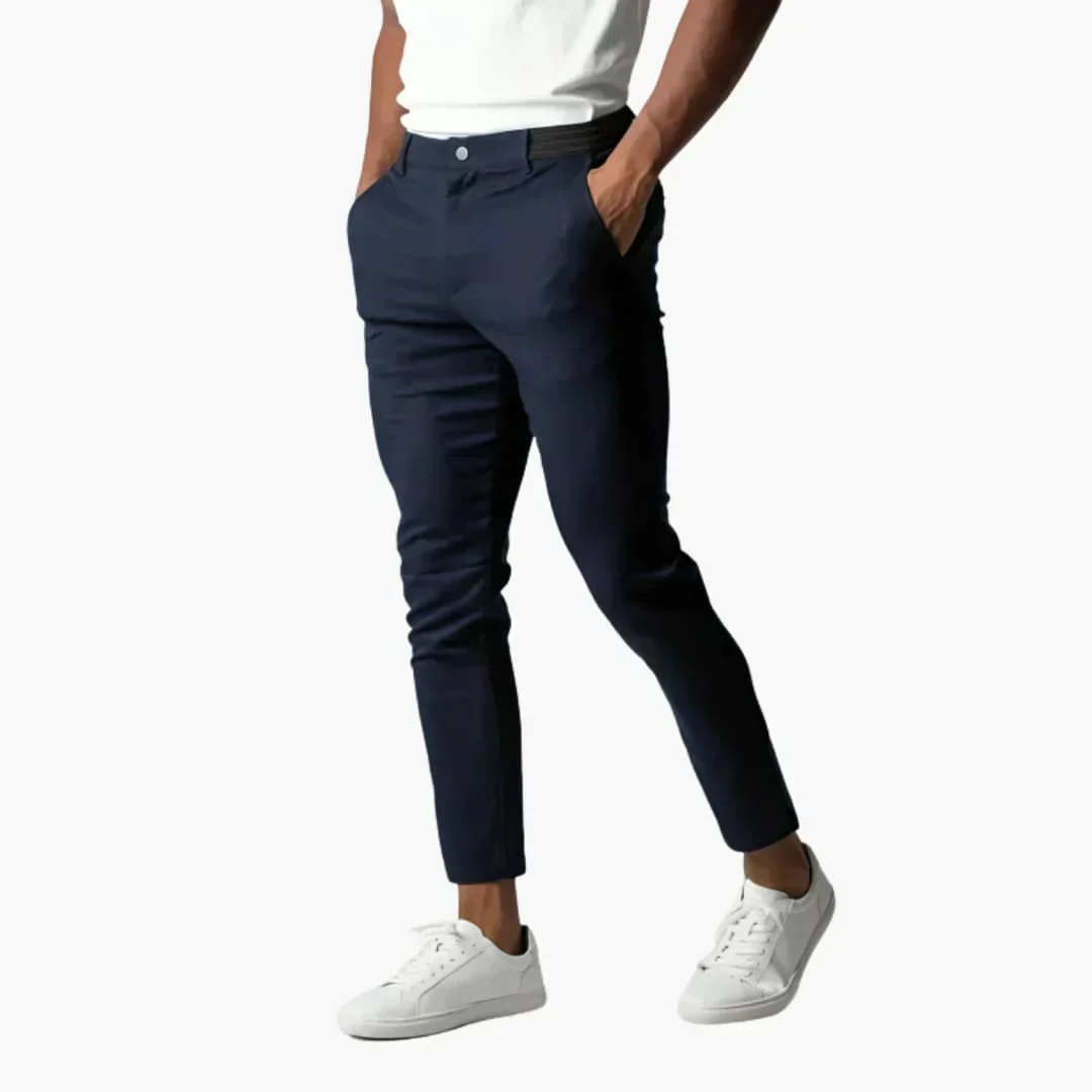 Ambrose | Elegant pants with elastic waist - Image 4