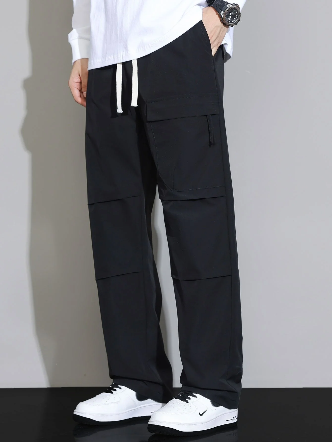 Ambrosio® | Straight Leg Drawstring Pants - Image 9