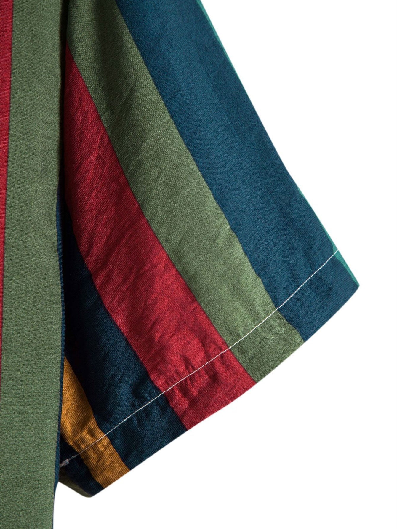 Amedeo® | Colored Striped Button Up Shirt - Image 5