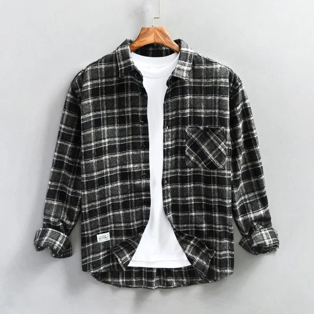 Amias® | CANYON VINTAGE PLAID SHIRT - Image 6
