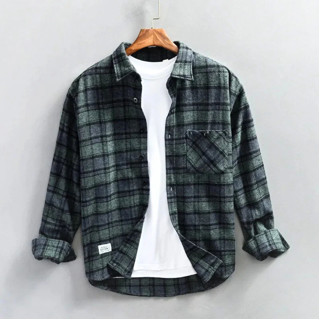 Amias® | CANYON VINTAGE PLAID SHIRT - Image 7