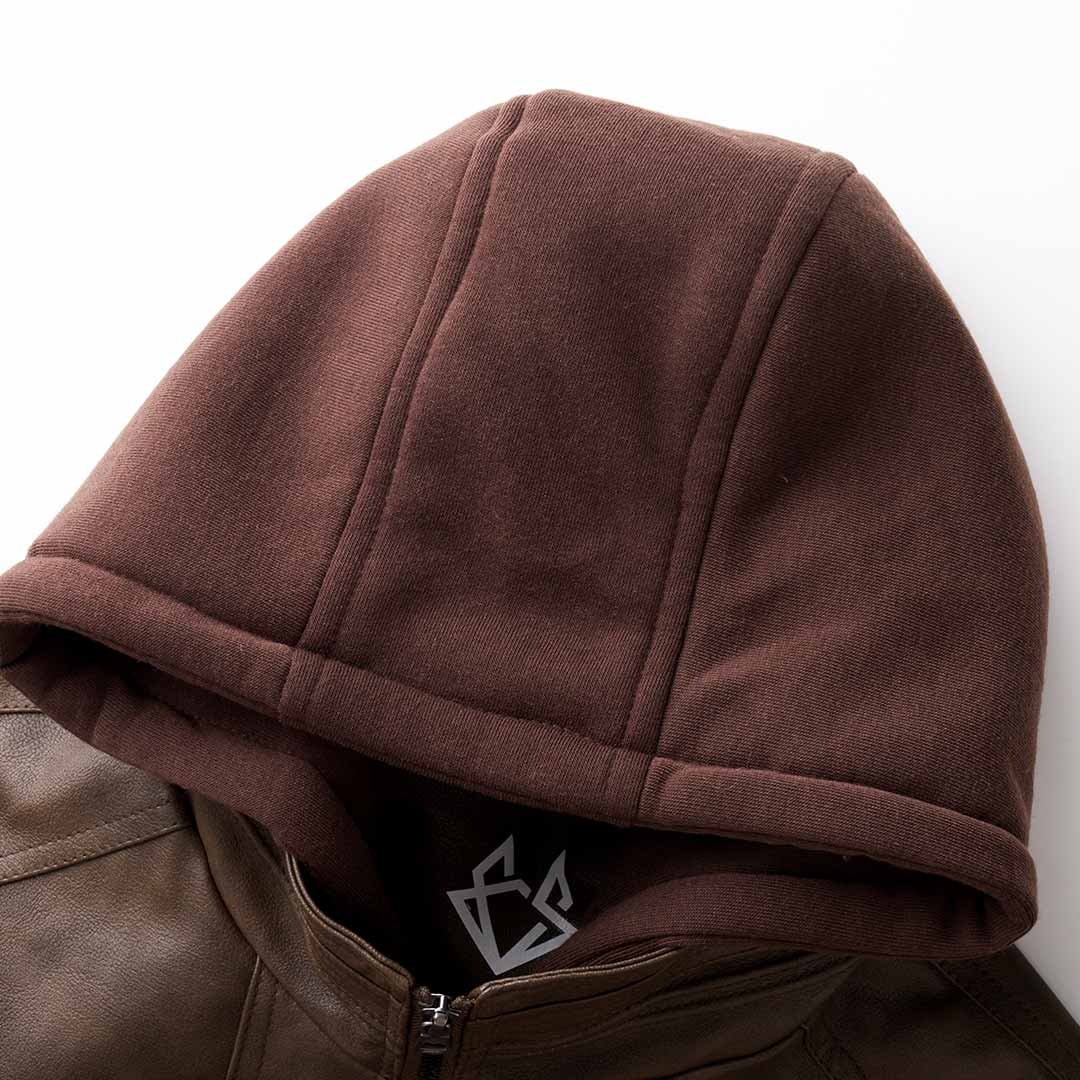 Amin | Premium winter jacket with hood and zipper - Image 6