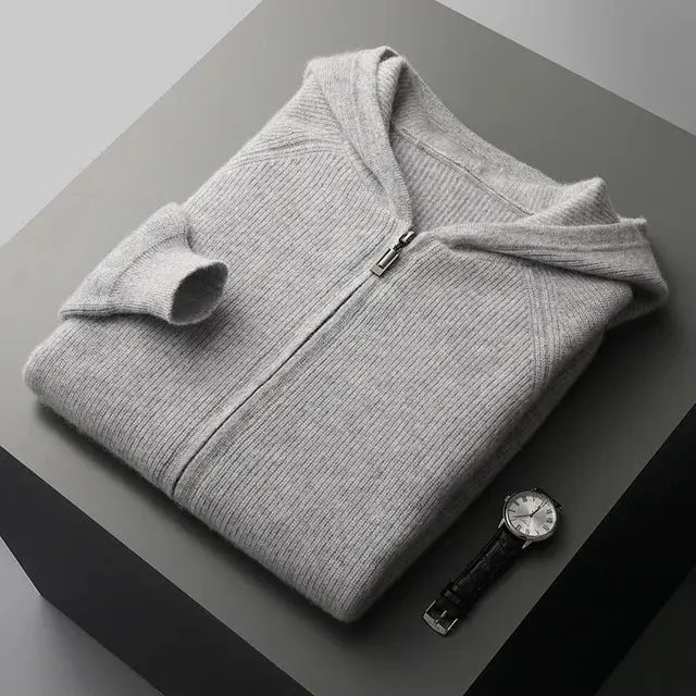 Ammar® | Cashmere Zipped Hoodie - Image 10