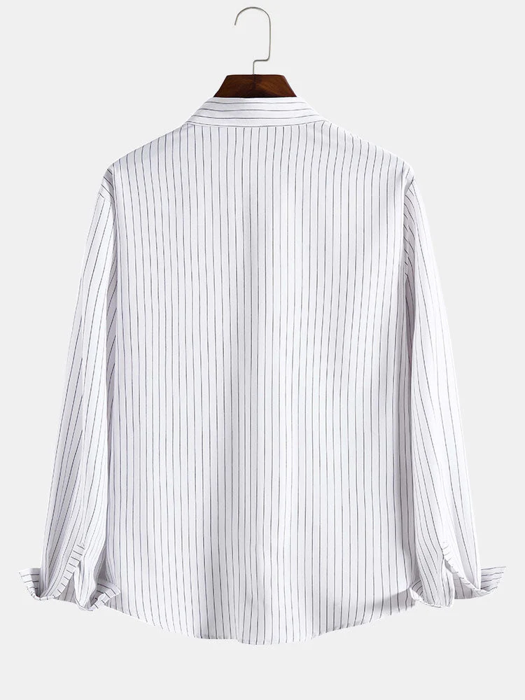 Amos® | Long Sleeved Pinstripe Shirt - Image 2