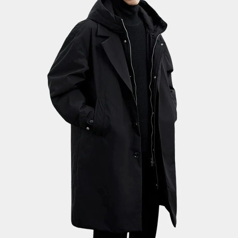 Amos® | Luxden Men’s Trench Coat - Image 3