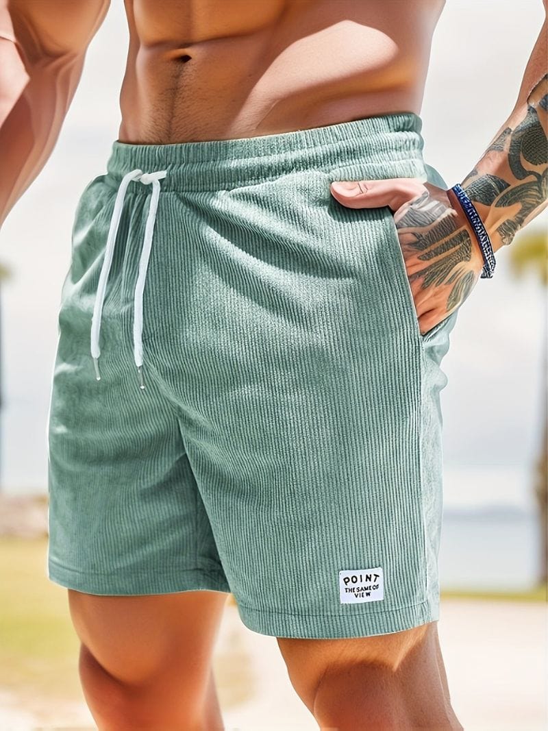 Amram® | CHARLES｜Corduroy Shorts - Image 5