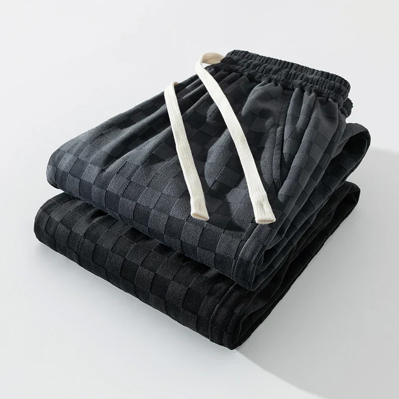 Amyas® | Checkered Corduroy Sweatpants - Image 12