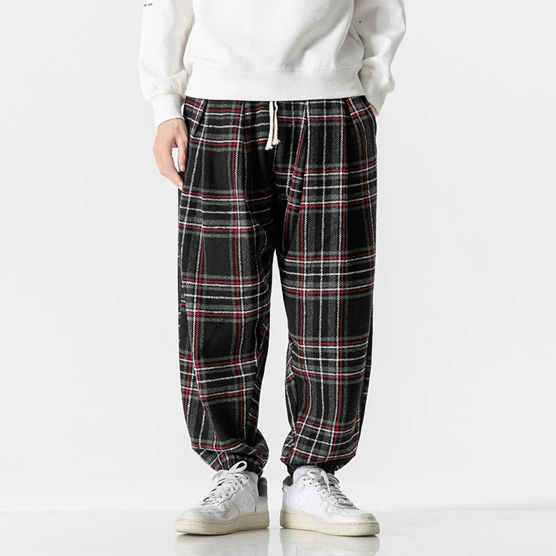 Anacleto® | Plaid Joggers - Image 10