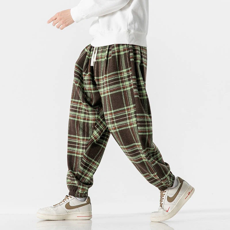 Anacleto® | Plaid Joggers - Image 3