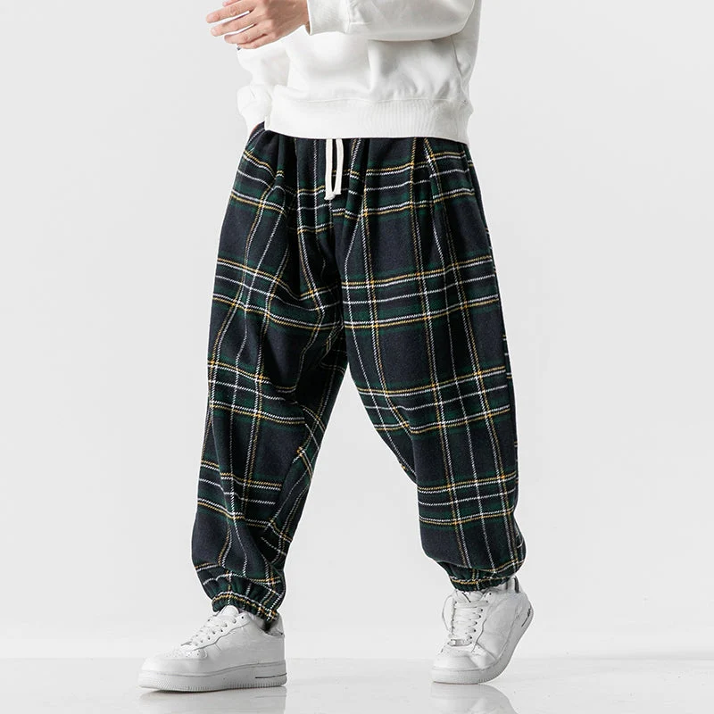 Anacleto® | Plaid Joggers - Image 5