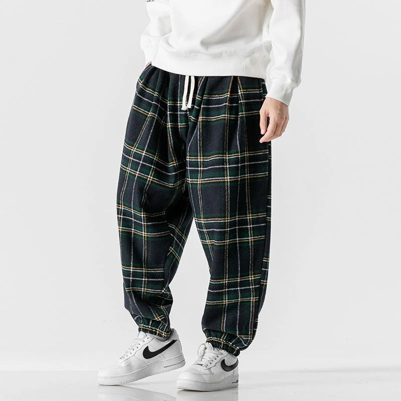 Anacleto® | Plaid Joggers - Image 6