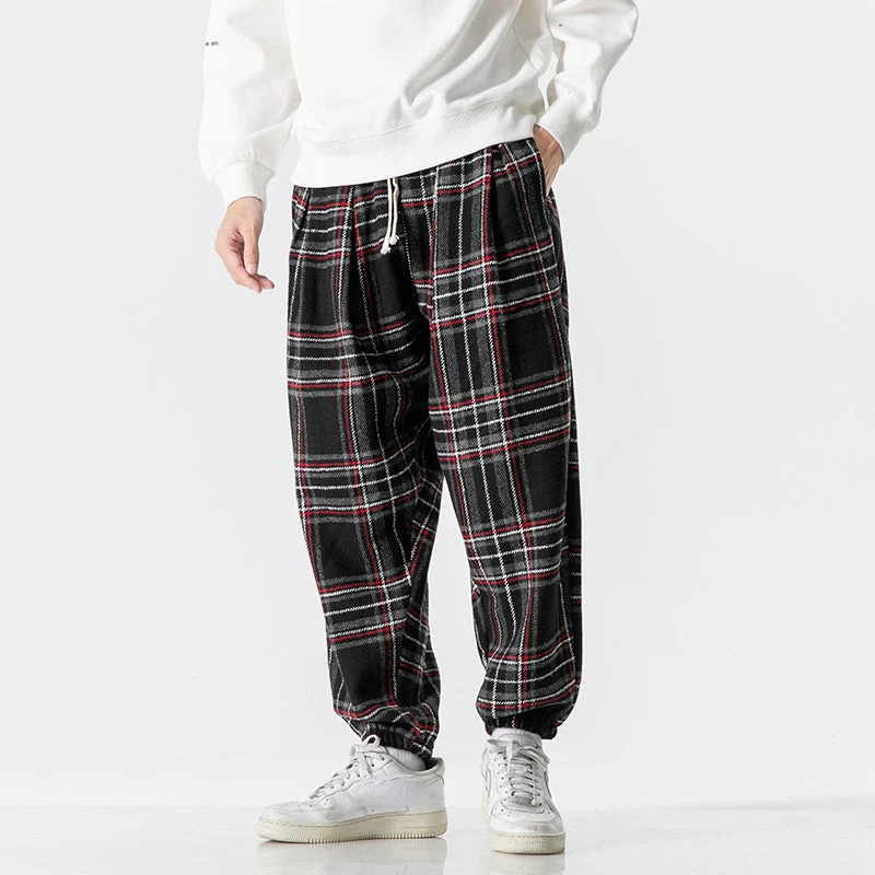 Anacleto® | Plaid Joggers - Image 9