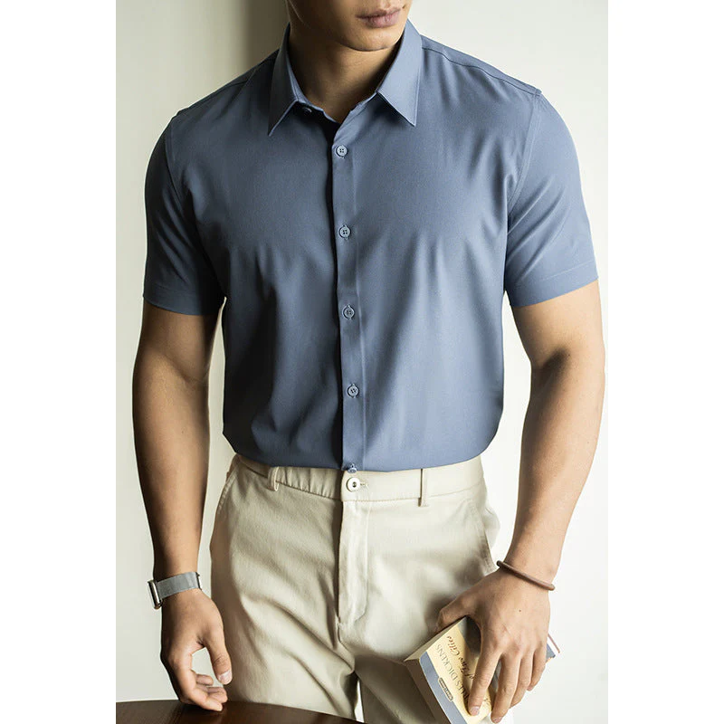 Anacletus® | CHELSEA SEAMLESS DRAPE SHIRT - Image 2