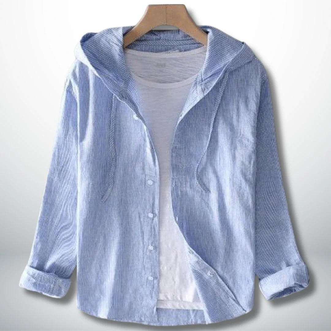 Ananías® | Elegant Lightweight Shirt With Hood - Image 3