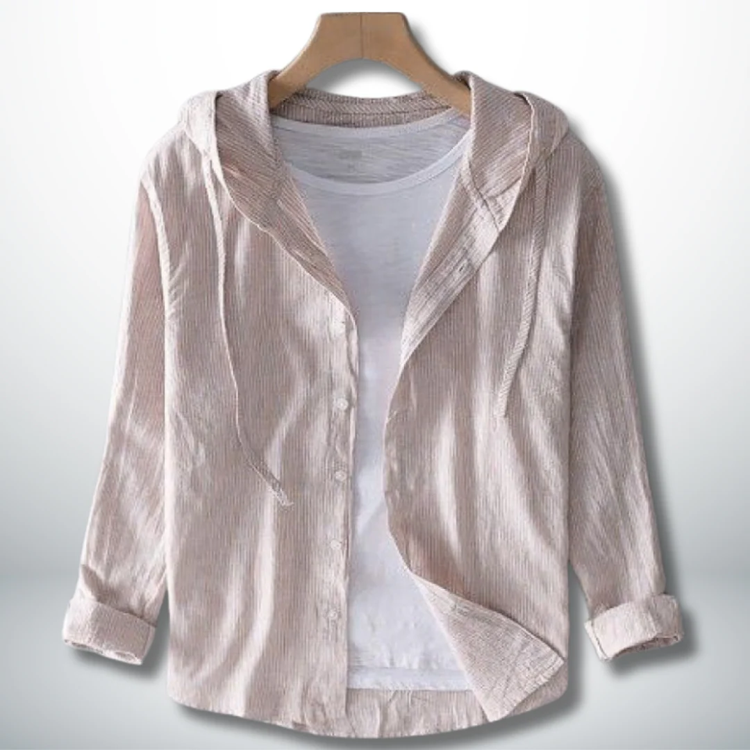 Ananías® | Elegant Lightweight Shirt With Hood - Image 5