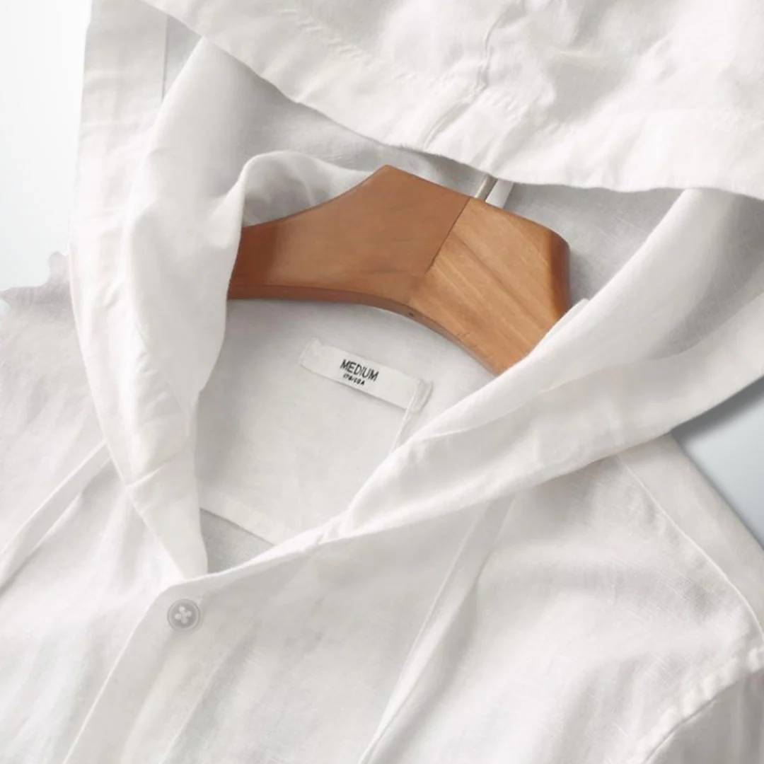 Ananías® | Elegant Lightweight Shirt With Hood - Image 6