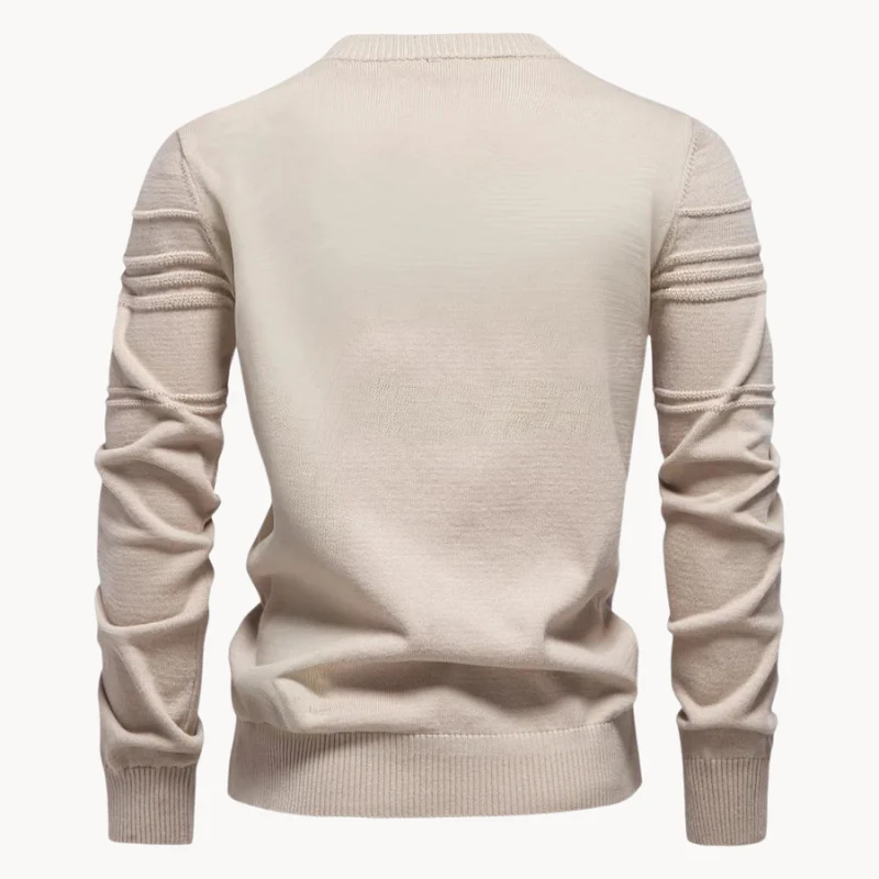 Ananías® | Men'S Sweater With Checked Design - Image 12