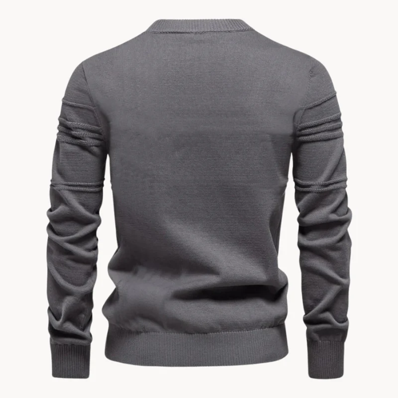 Ananías® | Men'S Sweater With Checked Design - Image 5