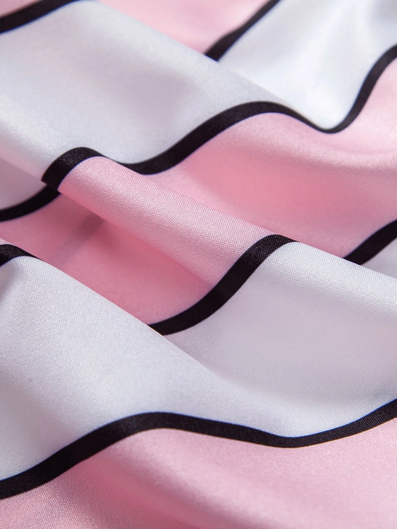 Anatoliy® | Stripe Print Button Up Shirt - Image 9
