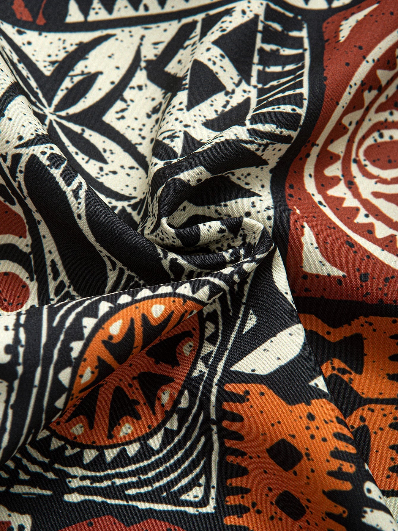 Anderson® | Ethnic Geometry Print Button Up Shirt - Image 5