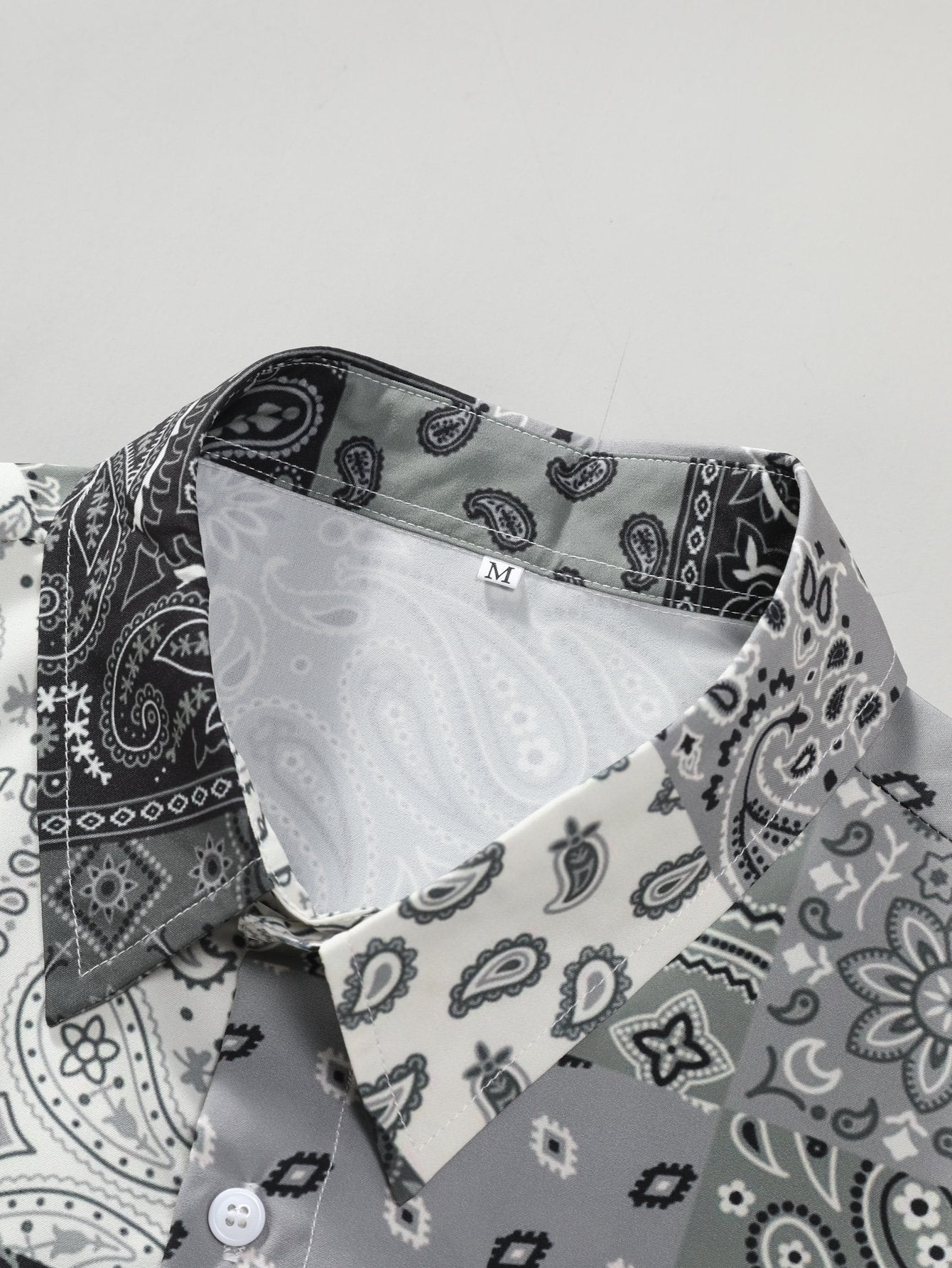 Andra® | Paisley Print Button Up Shirt - Image 3