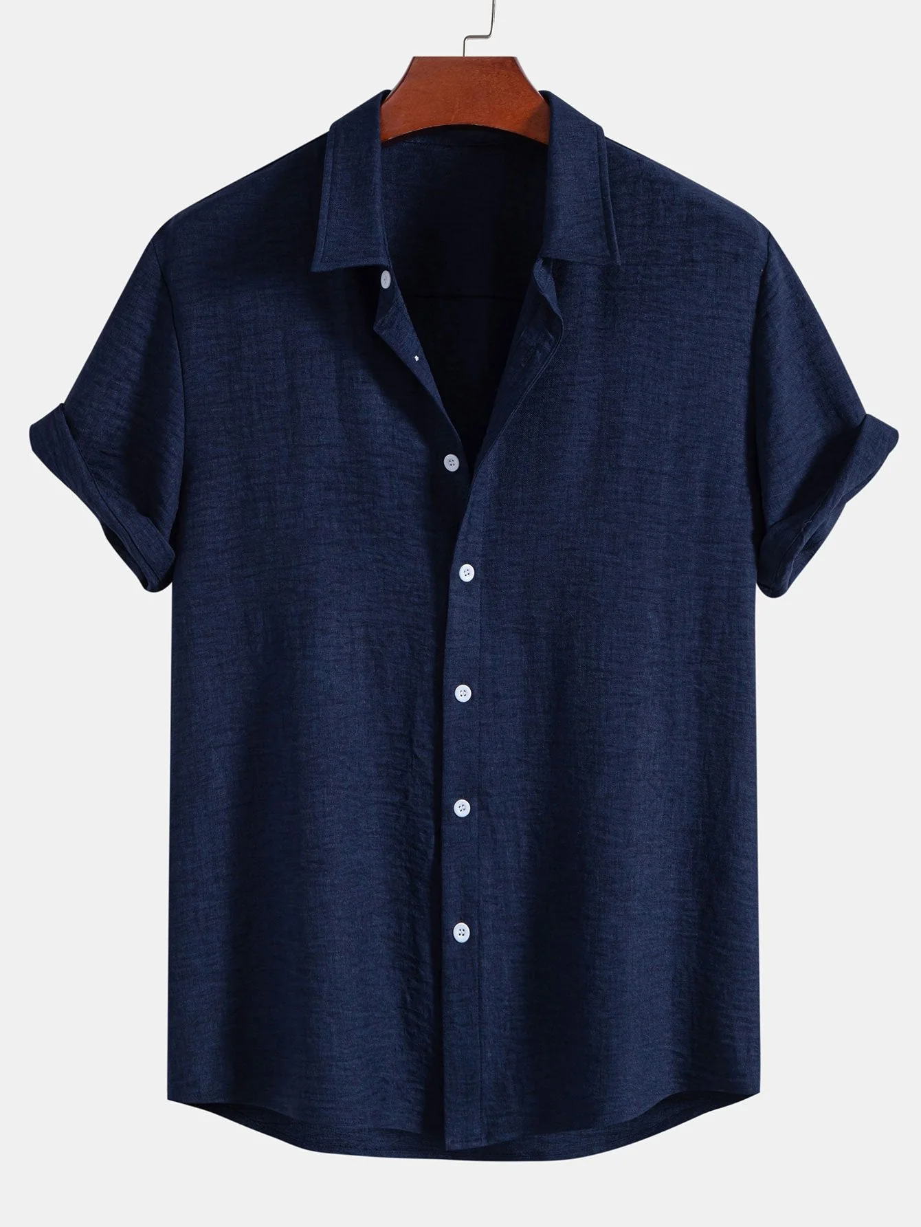 Andrei® | Textured Button Up Shirt - Image 5