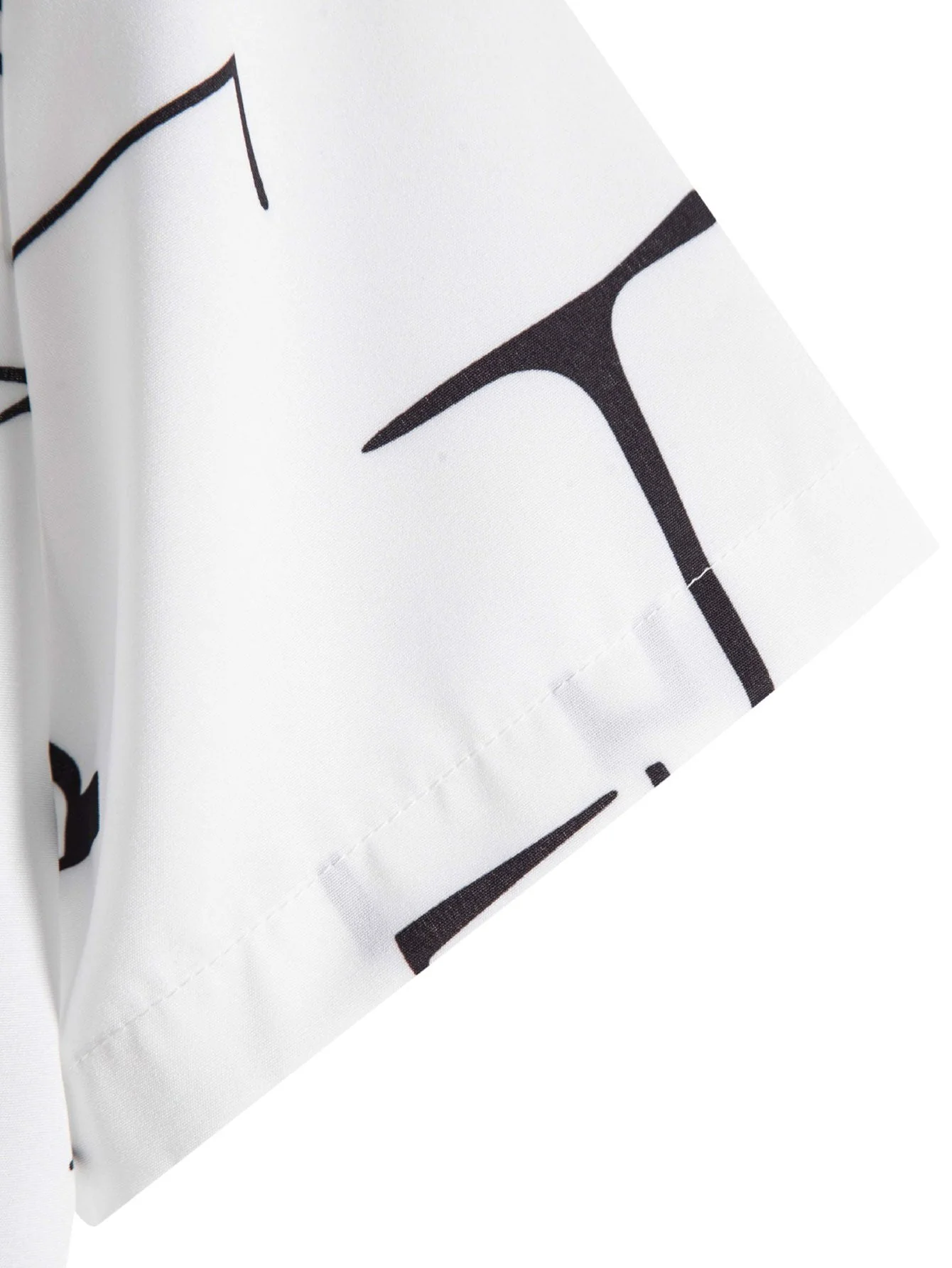 Andrés® | Abstract Print Button Up Shirt - Image 5