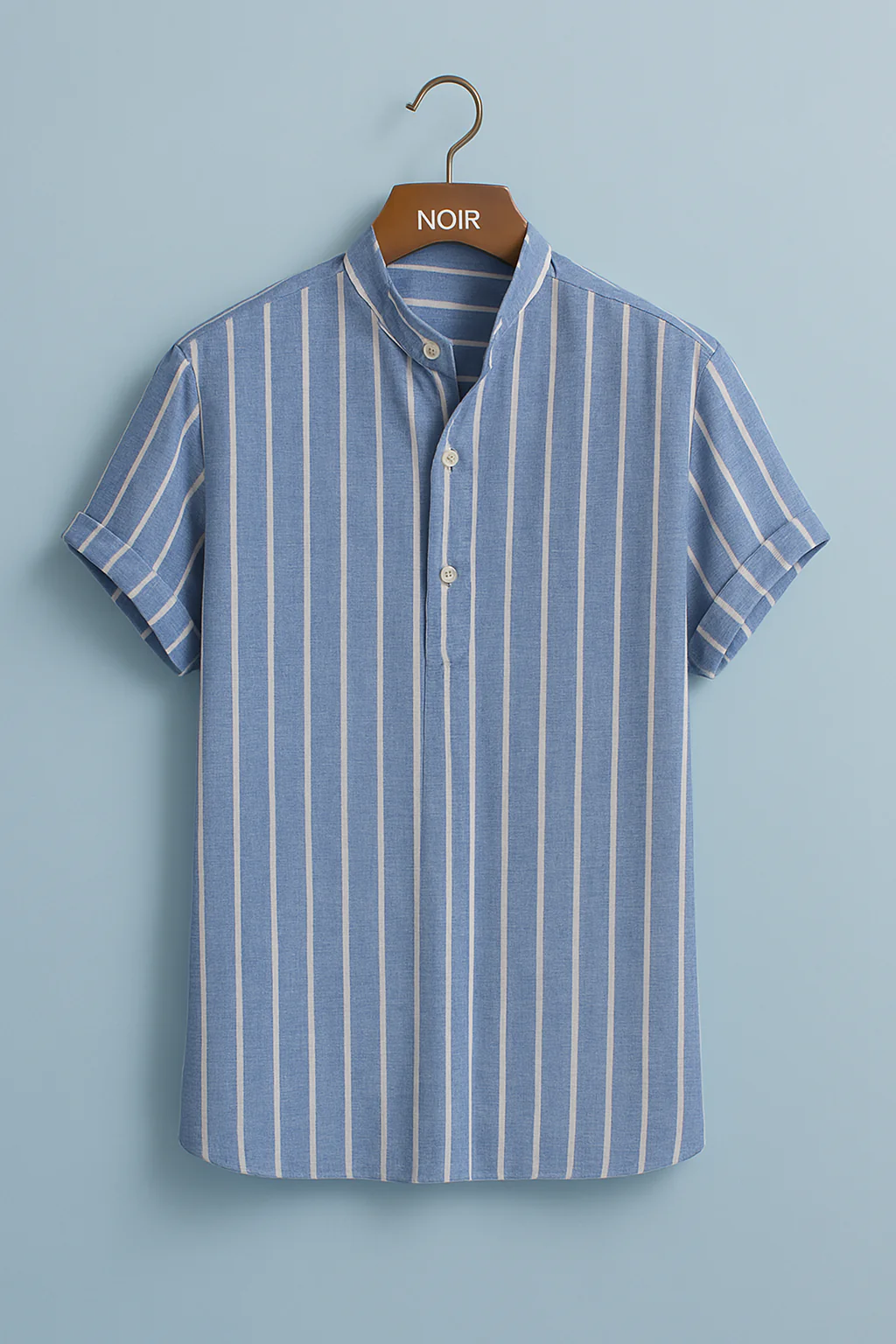 Andrés® | Black Stripe Polo - Image 2