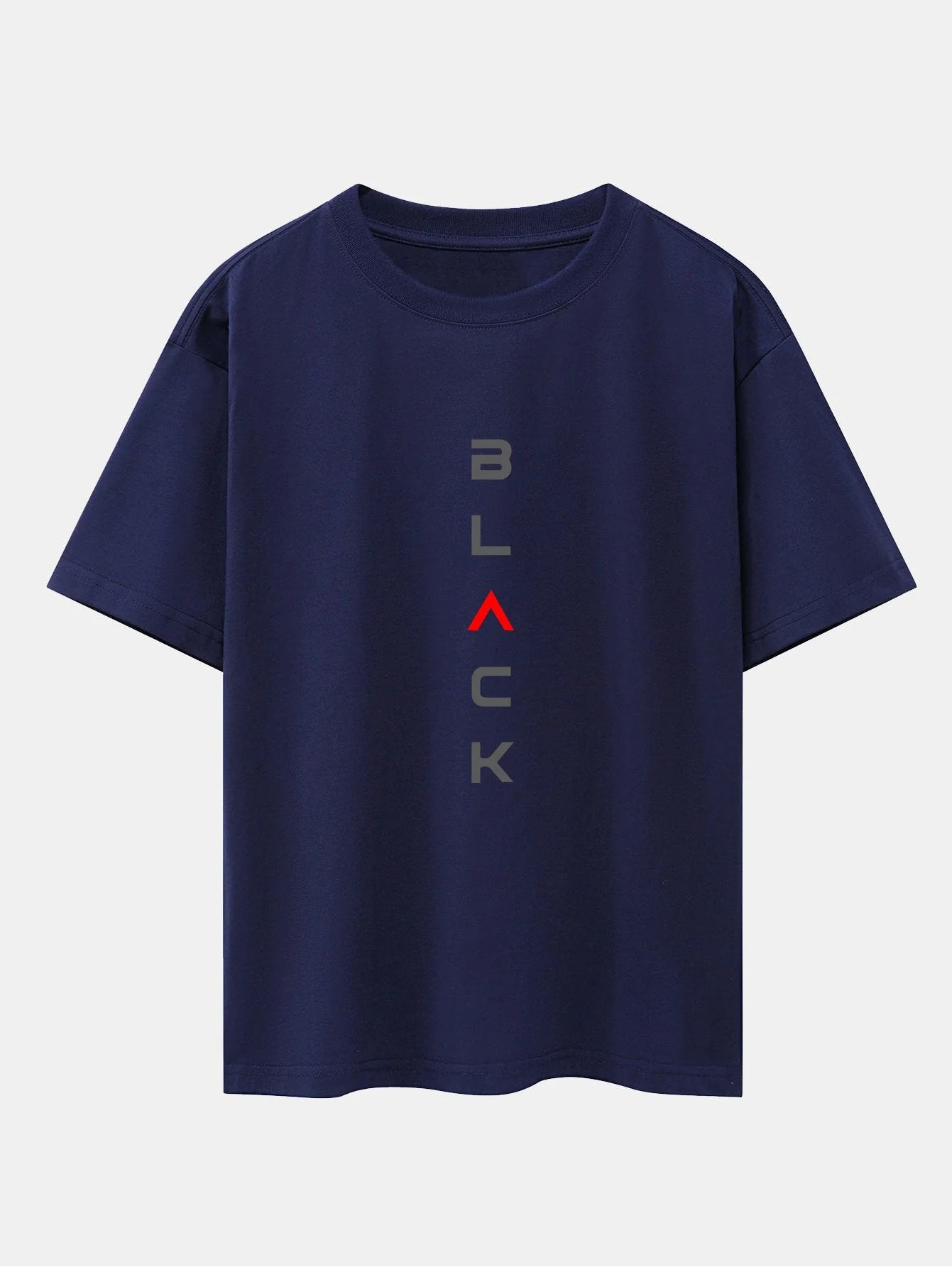 Ángel® | Black Print Drop Shoulder Oversize T-Shirt - Image 10