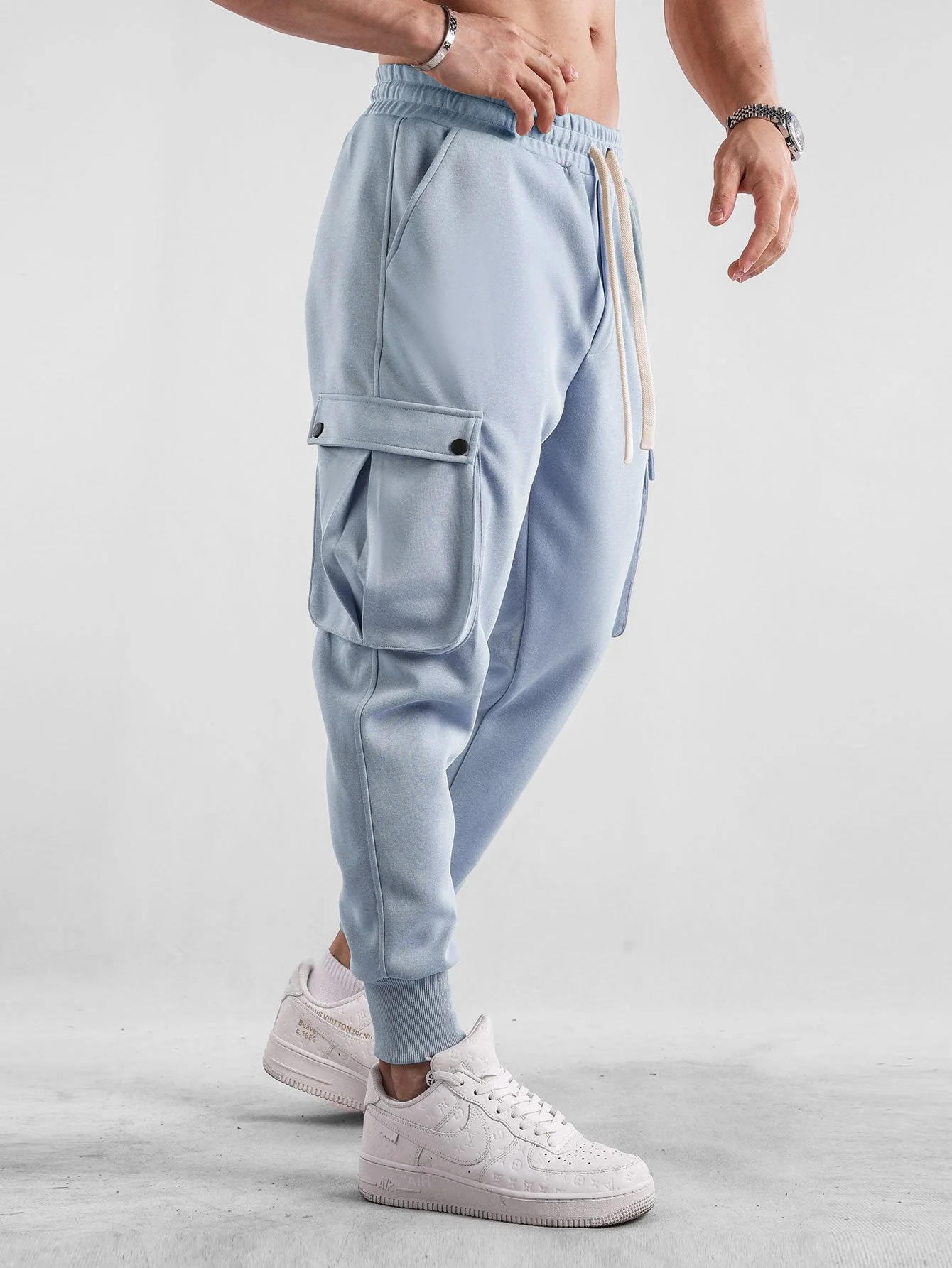 Ángel® | Drawstring Cargo Jogger Pants - Image 10