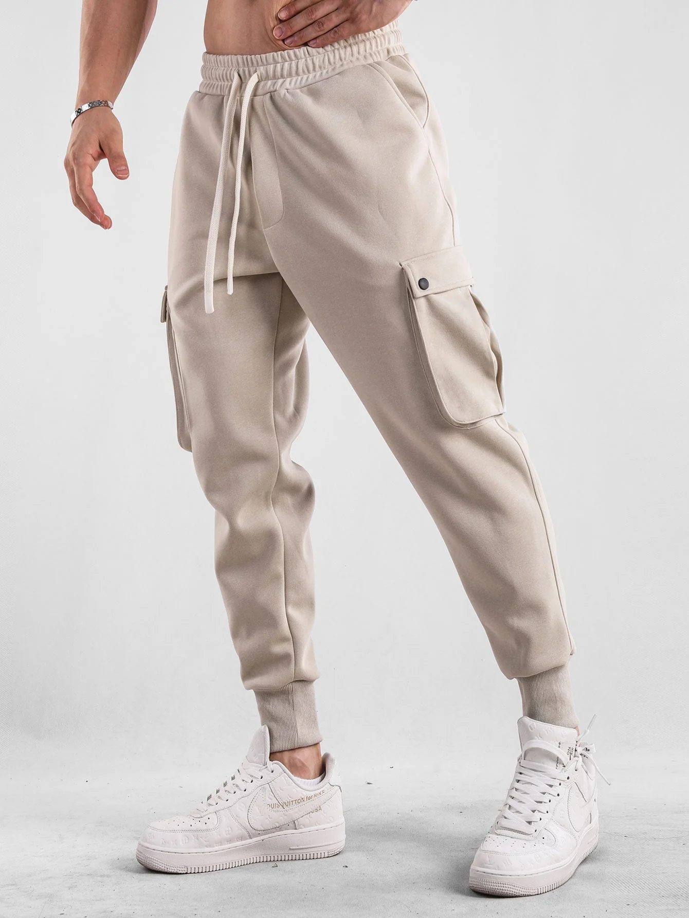 Ángel® | Drawstring Cargo Jogger Pants - Image 2