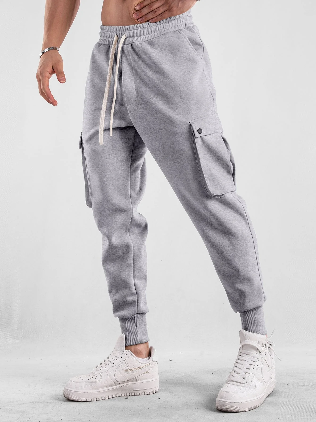 Ángel® | Drawstring Cargo Jogger Pants - Image 6
