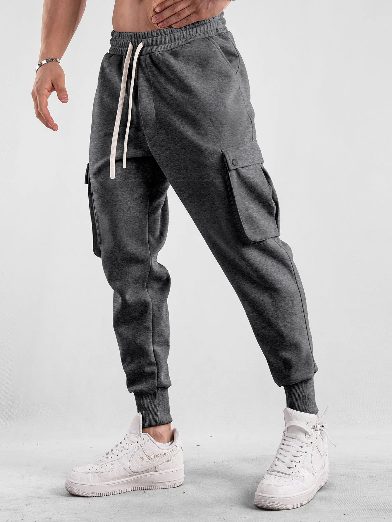 Ángel® | Drawstring Cargo Jogger Pants - Image 8