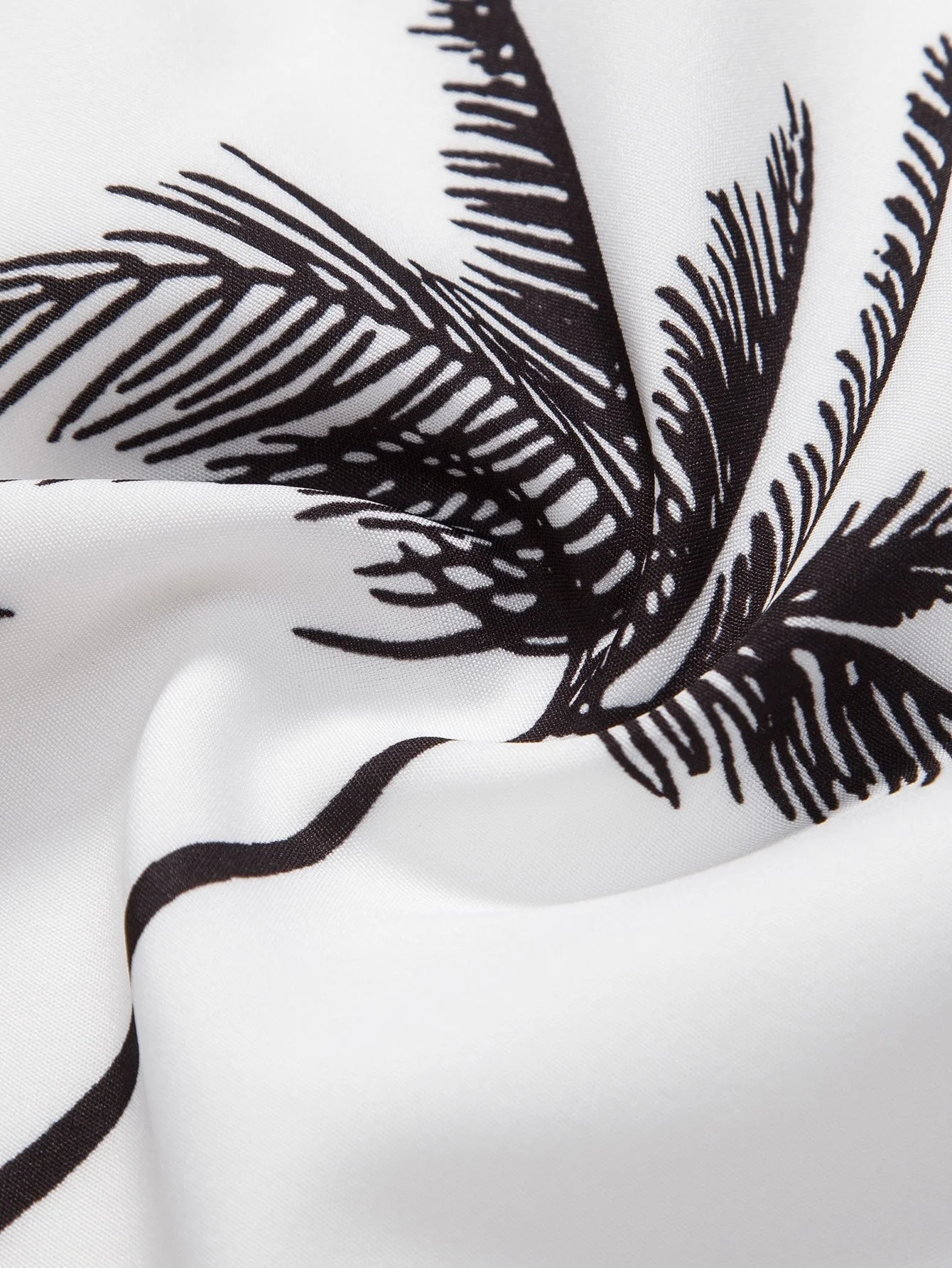 Aníbal® | Palm Tree Print Button Up Shirt - Image 7