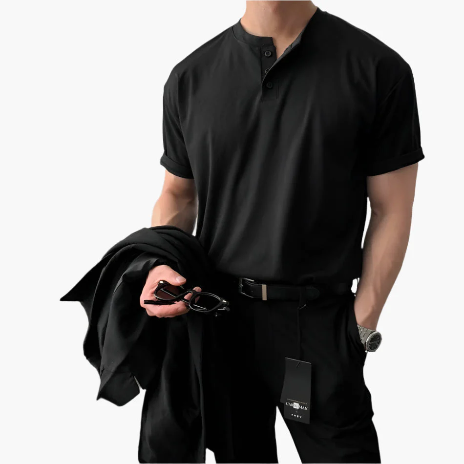 Aniceto® | DAEGU Buttoned Collar T-Shirt - Image 6